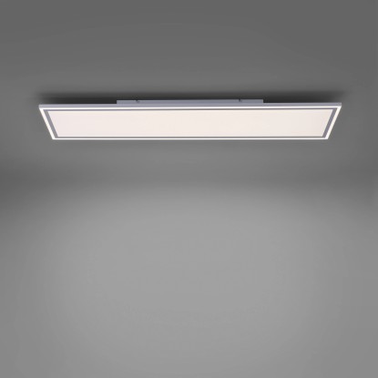Just Light. Stropné LED svietidlo Edging, 2700-5000K, biela, 121,4 x 31,4 cm