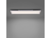 Just Light. Stropné LED svietidlo Edging, 2700-5000K, biela, 121,4 x 31,4 cm
