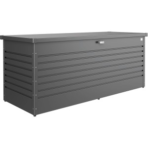 Biohort Freizeitbox Gr. 200, tmavosivá metalíza, univerzálny box na vonkajšie skladovanie.