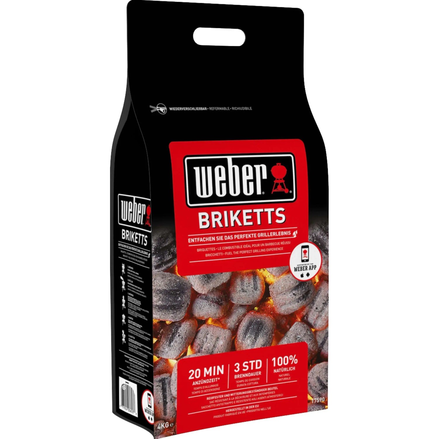 E-shop Weber Grilovacie brikety 4 kg