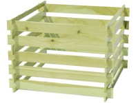 Kompostér drevený zelený 500 l, 60 x 100 x 100 cm Kompostér drevený zelený 500 l, 60 x 100 x 100 cm