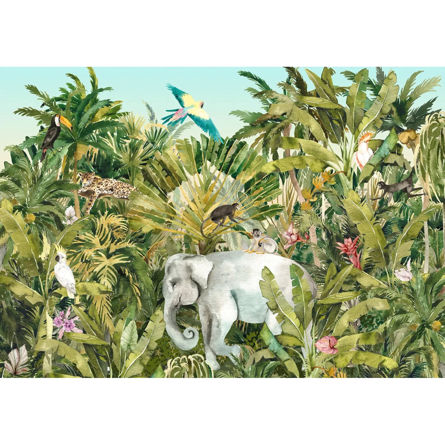 E-shop Komar Vliesová fototapeta Jungle Expedition 400 x 280 cm