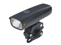 Prophete Nabíjacie predné osvetlenie na bicykel s Osram LED, 50/25 Lux Wideangle