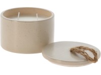 Koopman Vonná sviečka v miske s vekom, rôzne farby, pr. 10 x 7 cm