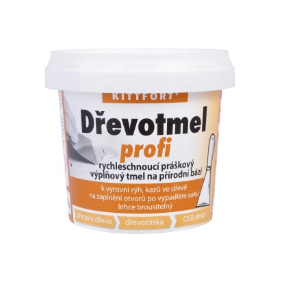 KITTFORT Drevotmel profi mahagón 250 g