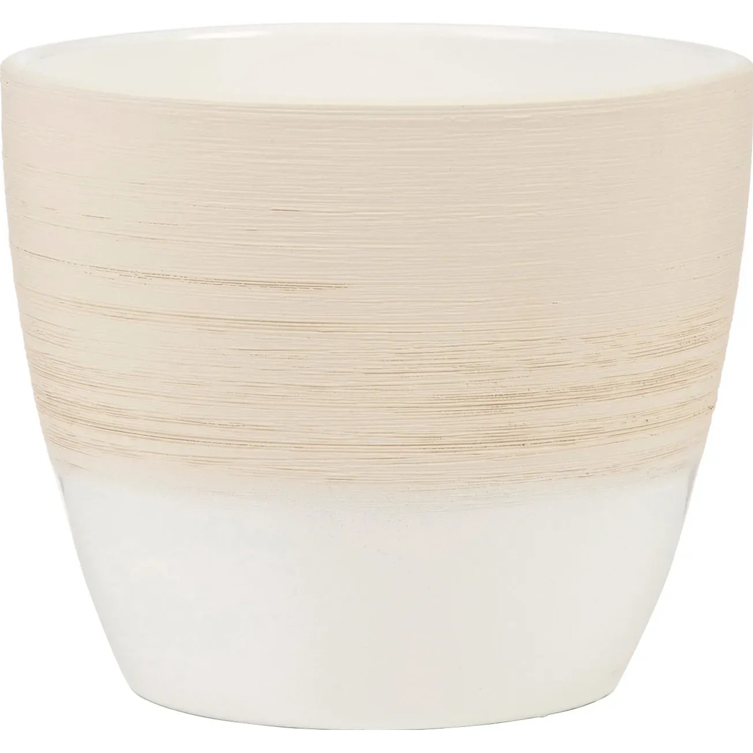 E-shop Scheurich Črepník 950 priemer 11 cm Vanilla Cream