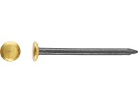 LUX-TOOLS Oceľ. klinec so šošovk. pomosadz.hlav. brynier.oceľ pr. 2,0x30mm, 20ks