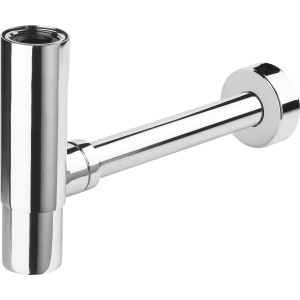 Dizajnový sifón baliv DS-3410 chróm pre umývadlá.