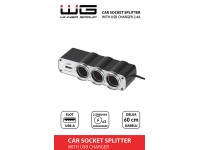 WG Roztrojka + USB-A 2,4 A WG Roztrojka + USB-A 2,4 A