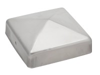 Kryt stĺpika, štvorcový, ušľachtilá oceľ 71 mm x 71 mm Kryt stĺpika, štvorcový, ušľachtilá oceľ 71 mm x 71 mm