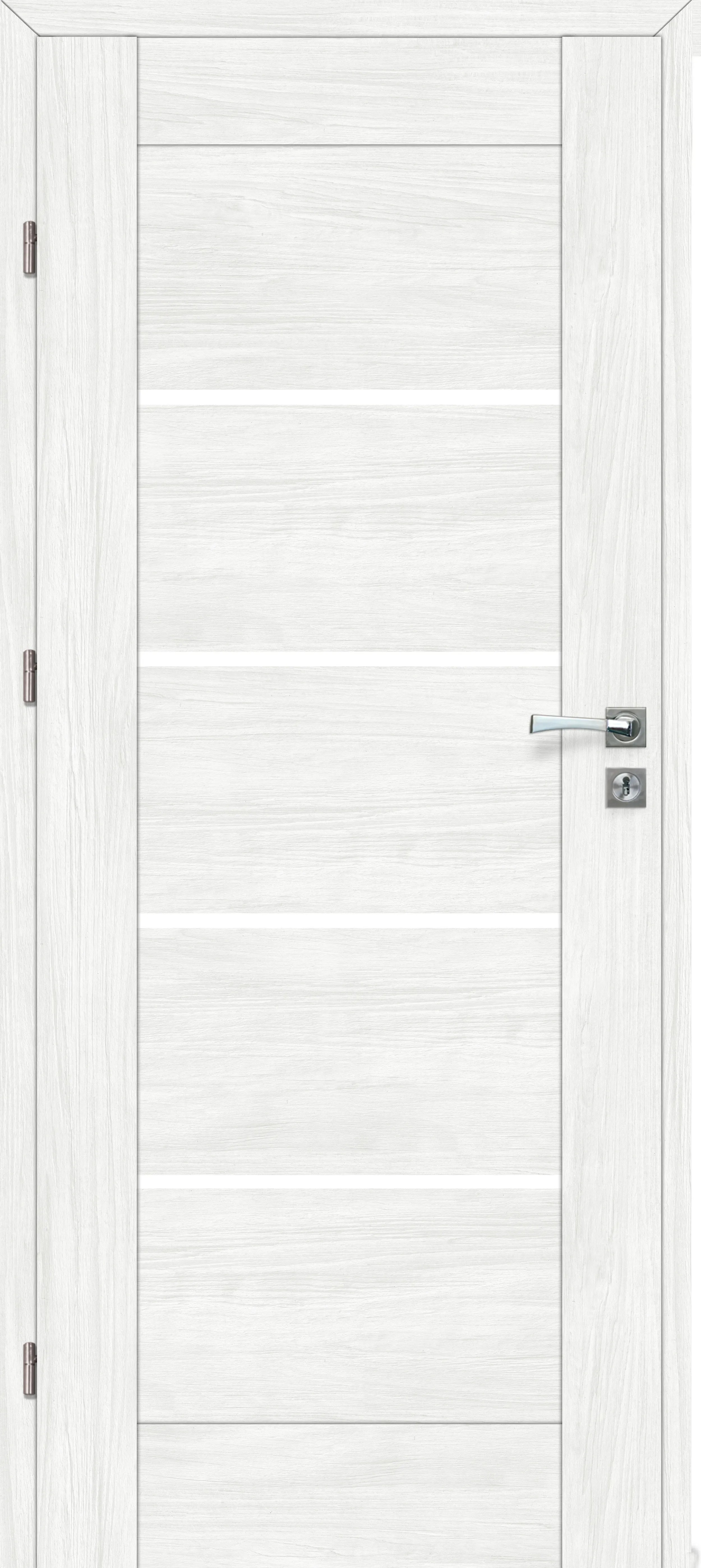 Voster Rámové falcové interiérové dvere VINCI 10, fólia Platinum, bianco, 80 Ľ