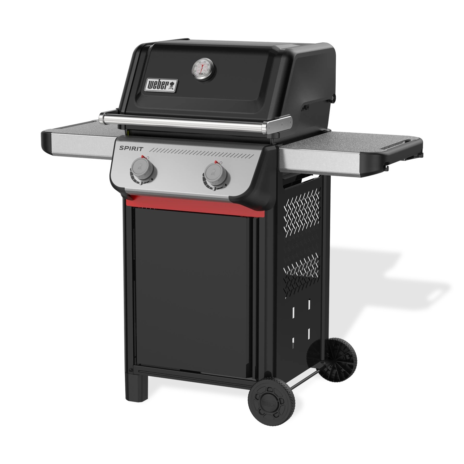 E-shop Weber Plynový gril Spirit E-210, čierna, 117 x 123 x 67,5 cm