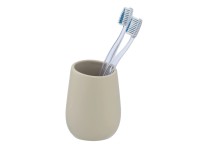 Wenko Pohár na zubné kefky Badi keramika 8 x 11 x 8 cm béžový Wenko Pohár na zubné kefky Badi keramika 8 x 11 x 8 cm béžový