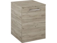 Maximus Spodná závesná kúpeľňová skrinka Stylo, 1 dvierka, dub Sanremo, 40 cm