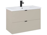 Roca Umývadlová skrinka Cheese 2.0 2Z, dymová sivá mat, 53 x 80 x 38,4 cm