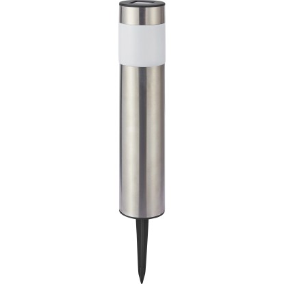 OBI LED solárne svietidlo SOLAR nerez. oceľ/plast, denná biela, 40,5x6x6cm, 4ks
