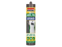 SOUDAL Akryl Pro Exteriér 300 ml, biely