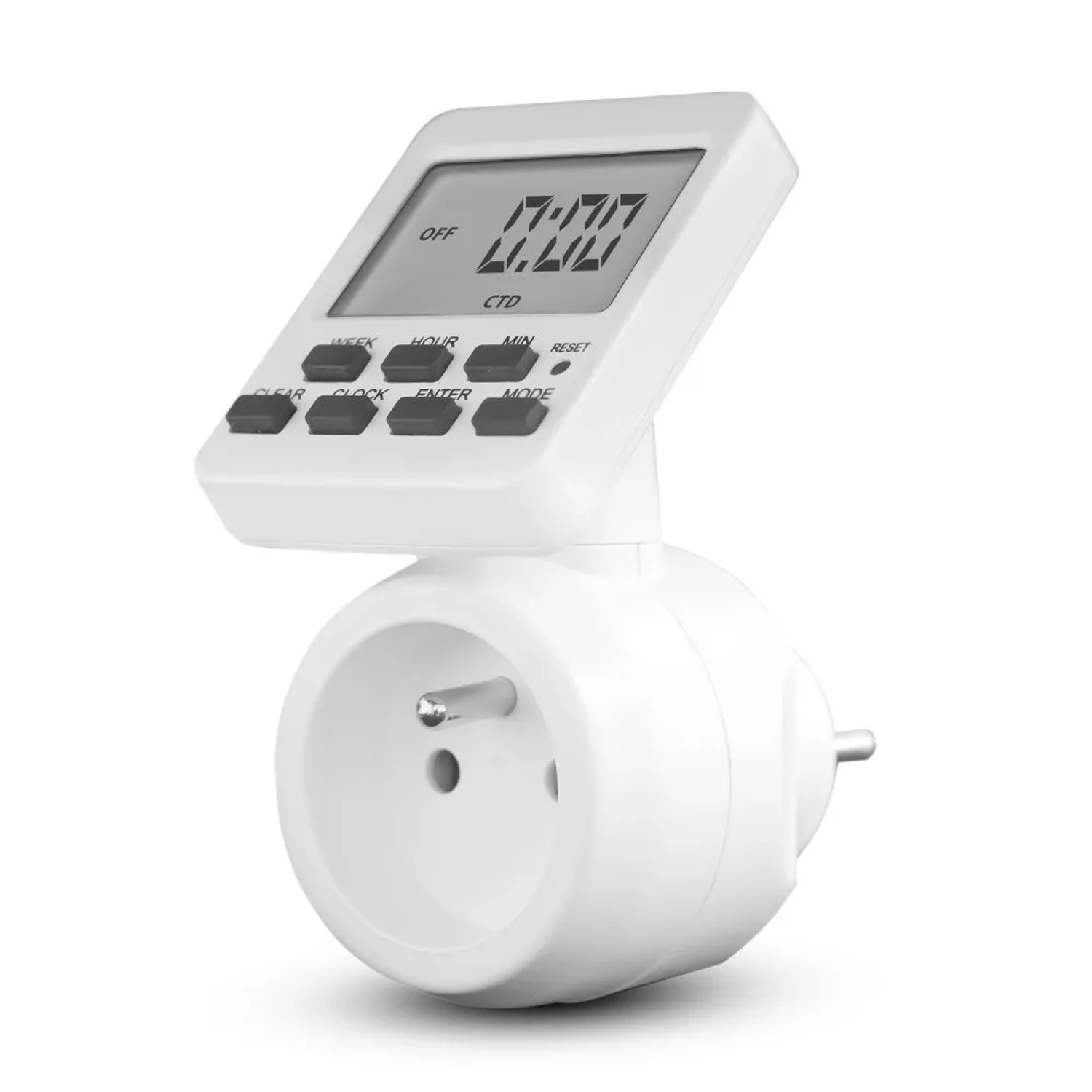 E-shop Elektrobock Digitálna spínacia zásuvka ZSD15