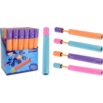 Penová vodná pištoľ, 4 farby, 40 cm