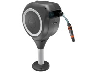 GARDENA Terasový box RollUp M biely so samonavíjacou hadicou 11 mm, 20 m