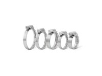 Nerezová spona 16 - 25 mm