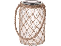 Koopman LED solárna lampa prírodná pr. 11 x 18,5 cm