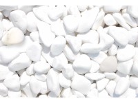 Mramorový ozdobný štrk Thassos biely 25 - 50 mm 25 kg PE vrece Mramorový ozdobný štrk Thassos biely 25 - 50 mm 25 kg PE vrece