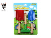 Wiky Náradie záhradné kovové Krtko, 3 ks