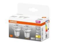 OSRAM LED žiarovka PAR16 35 36 2,6 W GU10 2700 K teple biela 2 ks