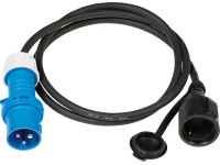 CEE Káblový adaptér pre karavan IP44 modrý 1,5 m