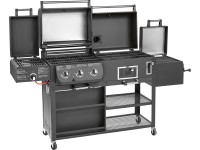 Jamestown Kombinovaný gril Drake 126,5 x 202 x 60 cm