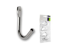 Háčik 2081, 48 mm x 9 mm x 32 mm kov chróm lesklý