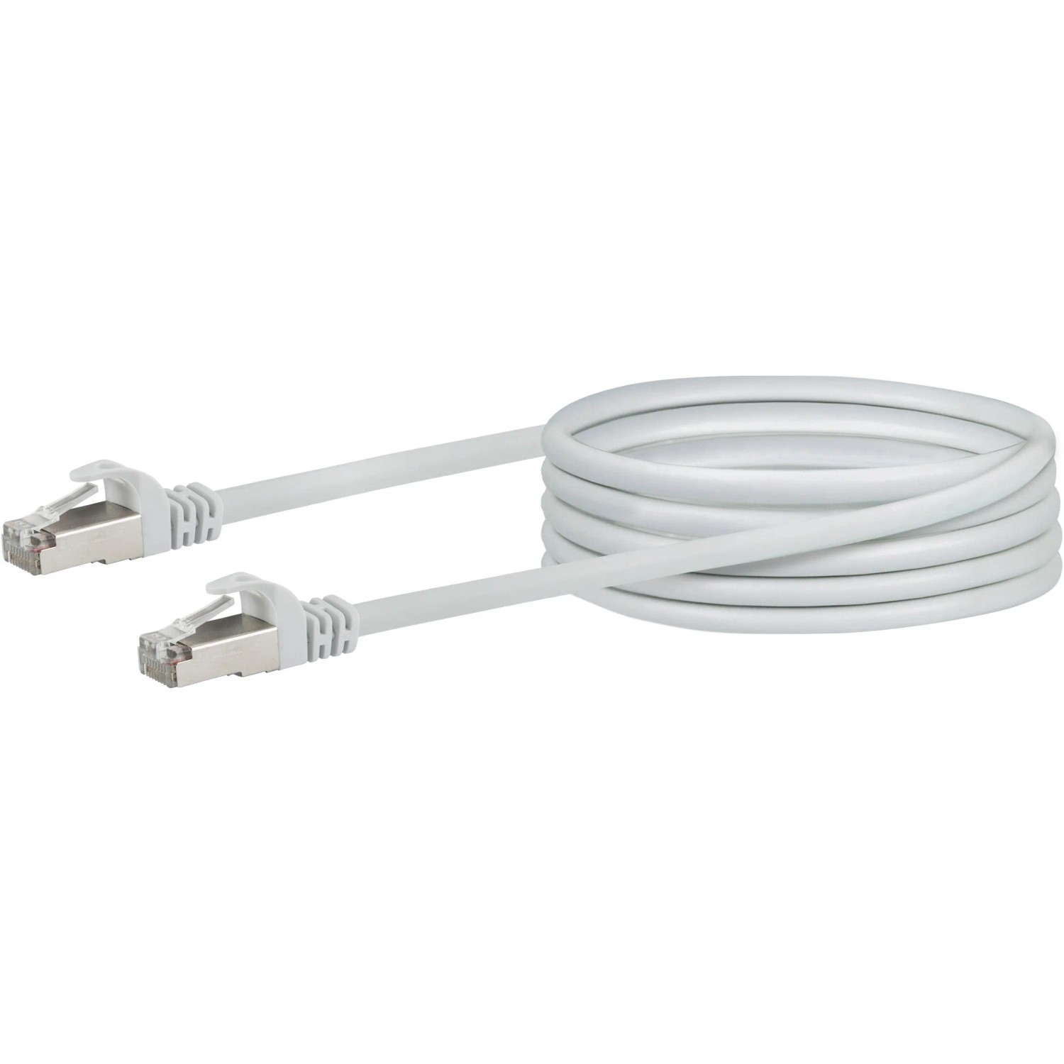 E-shop Schwaiger Sieťový kábel CAT 6 (SF/UTP) konektor RJ45 > konektor RJ45 5 m biely