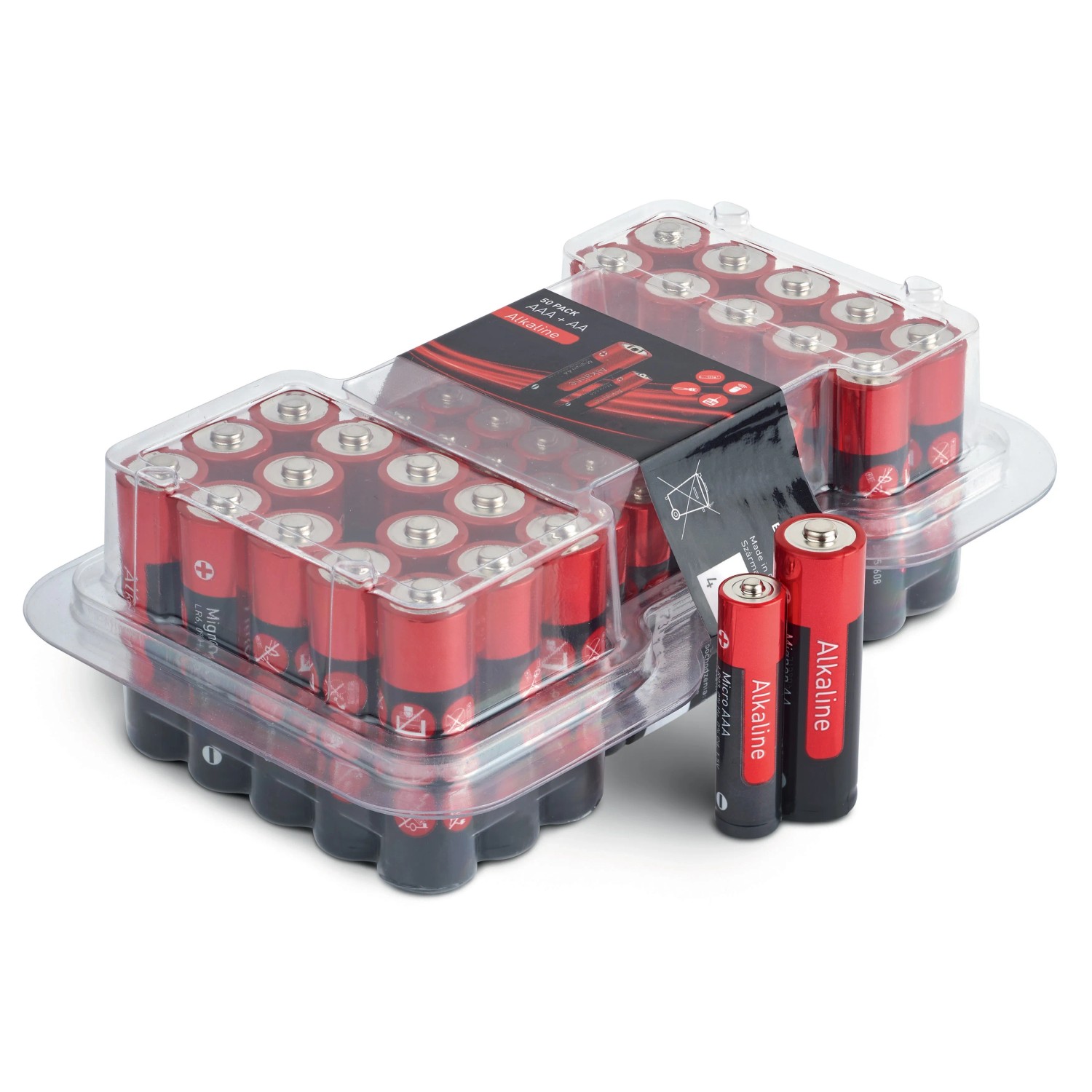 E-shop VLC Alkalické batérie Mignon AA LR06 1,5 V + Micro AAA LR03 1,5 V, 50 ks