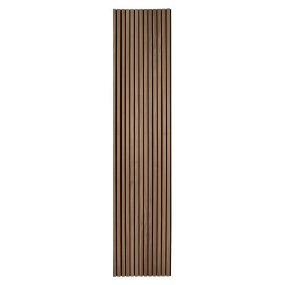 Denpanels Akustický panel WOOD orech prír. čierna MDF čierna plsť 240x52x1,8cm
