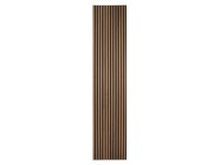 Denpanels Akustický panel WOOD orech prír. čierna MDF čierna plsť 240x52x1,8cm