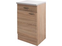 Flex-Well Kuchynská skrinka Oslo 50 spodná, zásuvky + dvierka, 50 x 85 x 47 cm