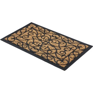 Astra Coco Deluxe Light rohožka s reliéfnym vzorom, 45x75 cm, pre vstupné priestory.