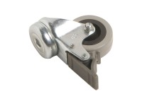 OBI Otočné koliesko s doštičkou, brzdou a klzným ložiskom, pr. 50 mm, 45 kg