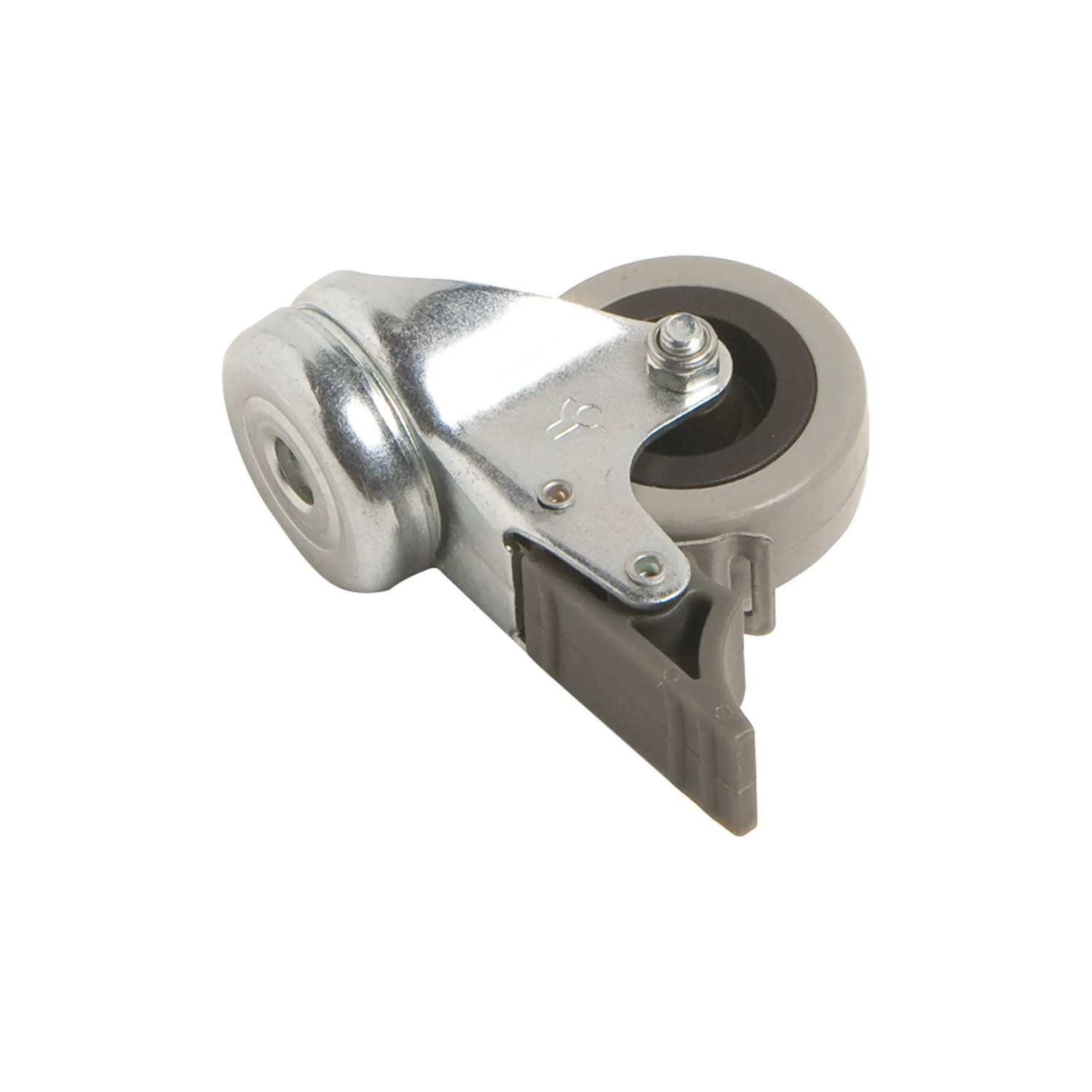 E-shop OBI Otočné koliesko s doštičkou, brzdou a klzným ložiskom, pr. 50 mm, 45 kg