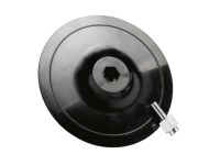 LUX-TOOLS Unášač Comfort pre uhlovú brúsku na suchý zips, s tŕňom 6 mm pr. 123mm