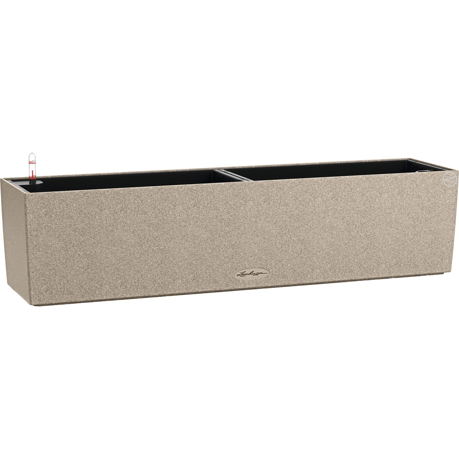 E-shop Lechuza Truhlík Balconera Stone 80 béžový, 19 x 19 x 79 cm