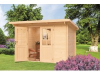 Maone Drevený záhradný domček Michal 4 s podlahou, 298 x 298 cm
