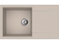 Miló Granitový drez Palladio pieskový 86 x 50 x 21,5 cm Miló Granitový drez Palladio pieskový 86 x 50 x 21,5 cm