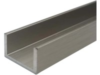 Arcansas U-Profil z prírodného hliníka 30 x 20 x 2 x 1000 mm