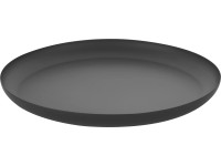 LUX Okrúhly podnos čierny pr. 34 cm
