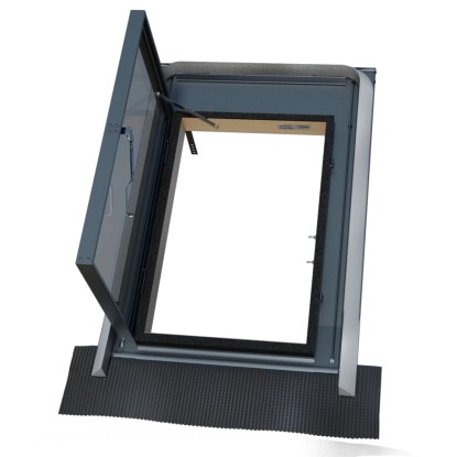 EGIBI Strešný výlez univerzálny L/P, drevo 2sklo WVD V4, lemovanie EPDM, 47x73cm