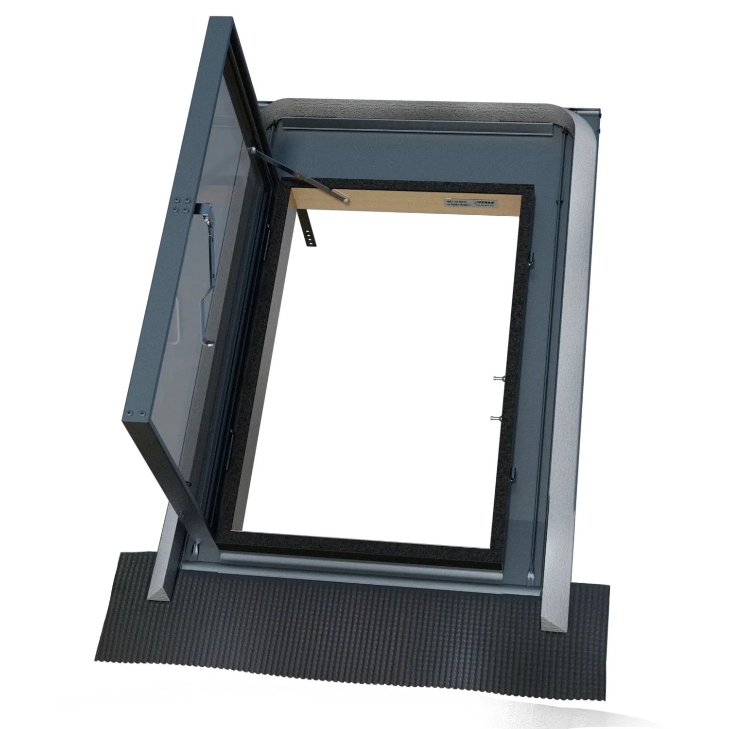 E-shop EGIBI Strešný výlez univerzálny L/P, drevo 2sklo WVD V4, lemovanie EPDM, 47x73cm