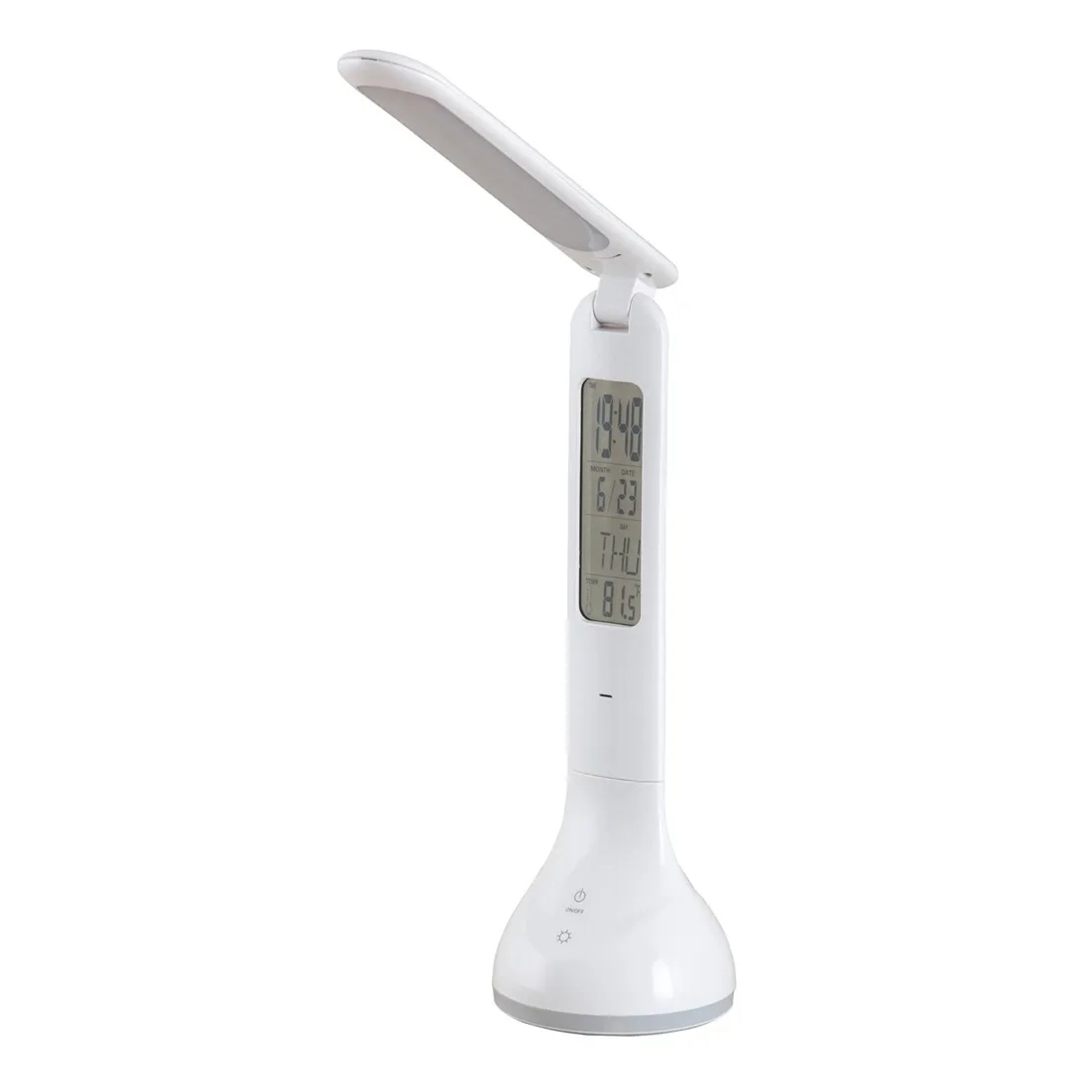 E-shop Rabalux Stolná LED lampa Justin, RGB, 4 W, 253 lm, 4000 K, pr. 22 x 26,7 cm