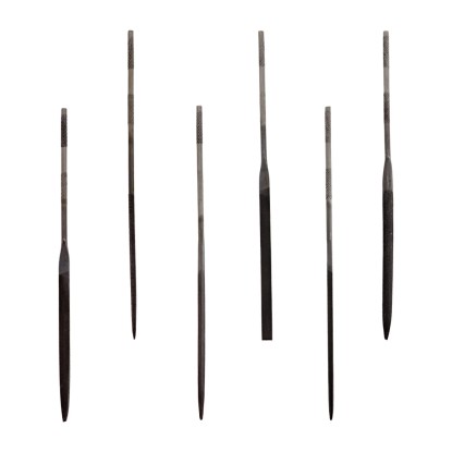 LUX-TOOLS Súprava ihlových pilníkov 160 mm, 6dielna